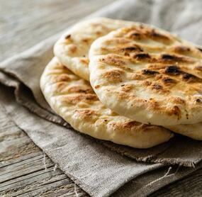 Luftiges Pfannenbrot aus 5 Zutaten