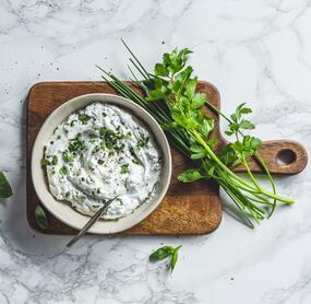 Leichter Kräuterquark