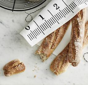 Einfache Chia-Baguettes mit Trockenhefe