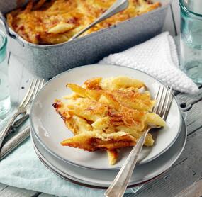 Nudelauflauf „Carbonara“