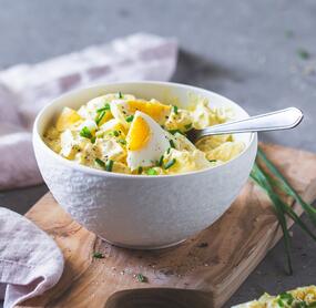 Eiersalat ohne Mayonnaise