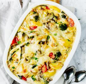 Raclette-Auflauf für die ganze Familie