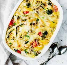 Raclette-Auflauf für die ganze Familie