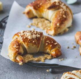 Schinken-Käse-Croissants