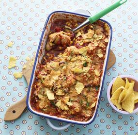Mexikanischer Taco-Auflauf
