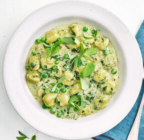One-Pot-Gnocchi mit Rahmgemüse