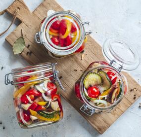 Eingemachtes Ratatouille