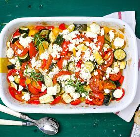 Ofengemüse mit Feta