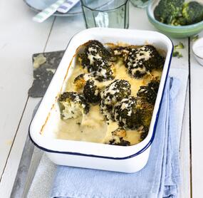 Sahniges Brokkoli-Gratin
