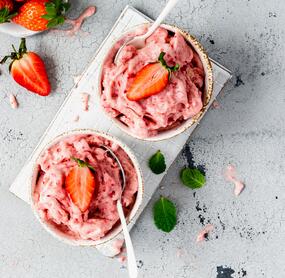 Erdbeer-Nicecream