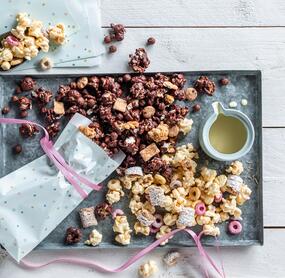 Schoko-Popcorn
