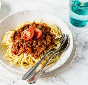 Einfache Thunfisch-Spaghetti aus 6 Zutaten