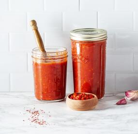 Pastasoße aus Paprika