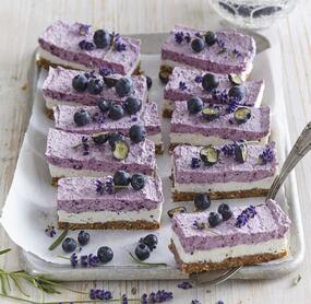 Blaubeerkuchen mit Schmand ohne Backen