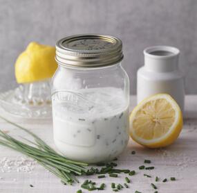 Salatsoße auf Vorrat