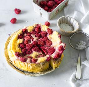 5-Zutaten-Himbeer-Käsekuchen aus dem Varoma®