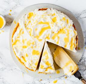 Eierlikör-Käsekuchen nach Omas Rezept