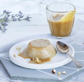 Cremige Eiskaffee-Pannacotta