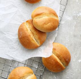 Softe Milchbrötchen für die Kids