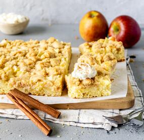 Streusel-Apfelkuchen vom Blech