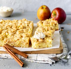 Streusel-Apfelkuchen vom Blech