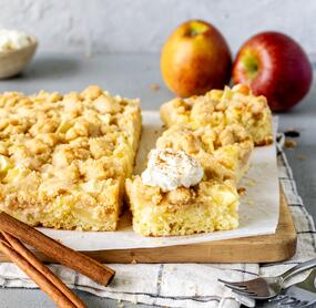 Streusel-Apfelkuchen vom Blech