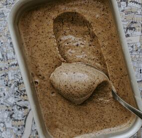 Himmlisch cremige Banoffee-Nicecream