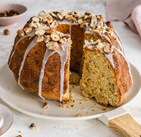 Birne-Nuss-Gugelhupf