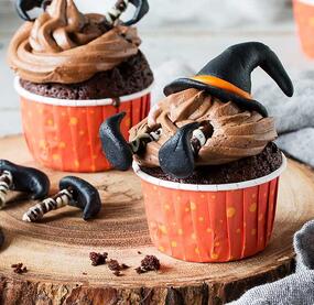 Hexen-Cupcakes für Halloween