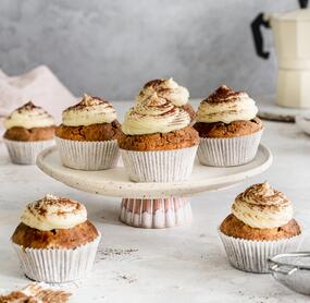 Tiramisu-Cupcakes mit Mascarpone-Frosting