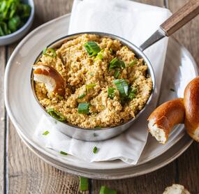 Veganer Obazda aus Cashewkernen