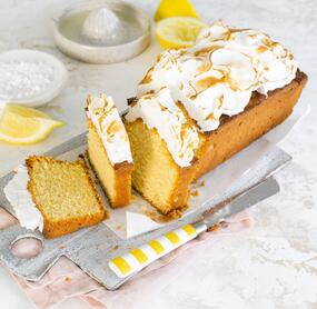 Zitronenkuchen mit Baiser