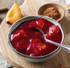 Klassischer Zwetschgenröster