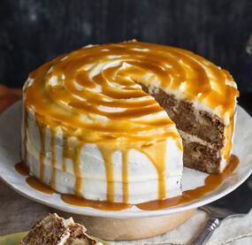 Apfel-Spekulatius-Torte