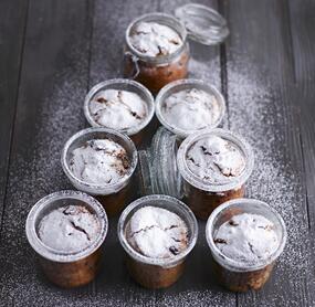 Mini-Stollen im Glas