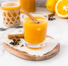 Orangenpunsch ohne Alkohol