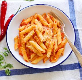 Penne arrabbiata