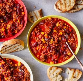 Mildes Chili con Carne