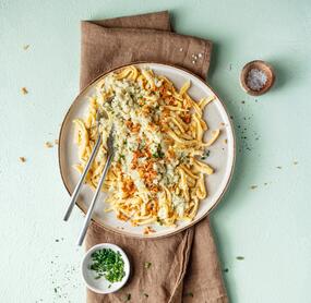 Spitzkohl-Spätzle mit wenig Zutaten