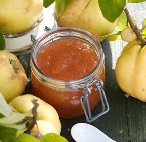 Feine Quittenmarmelade mit Vanille