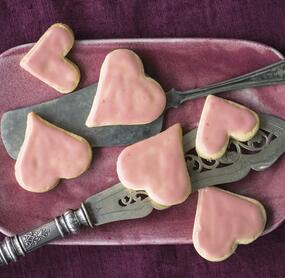 Schnelle Vanilleherzen