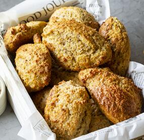Quark-Hafer-Brötchen ohne Hefe