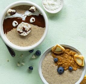 Tierisches Vanille-Porridge