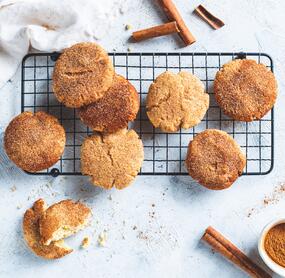 Klassische Snickerdoodles wie in Amerika