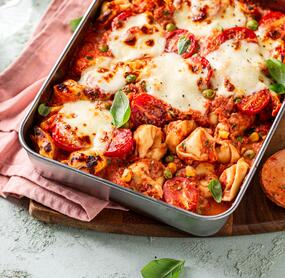 20-Minuten-Tortelliniauflauf