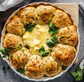 Party-Brotkranz mit Ofen-Feta