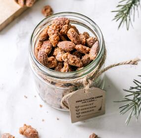 Gebrannte Mandeln vom Blech