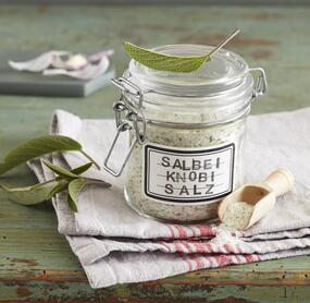 Salbei-Knoblauch-Salz