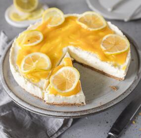 No Bake Lemon Cheesecake