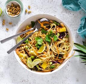 Spaghettisalat tropicana